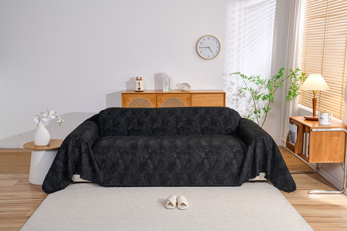 Throw Blanket - Mistara - Jet Black