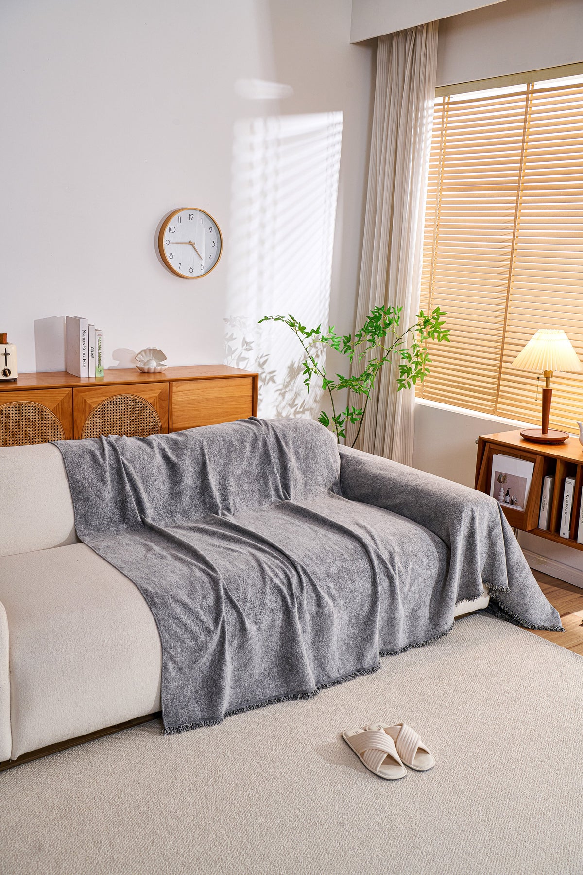 Throw Blanket - Mistara - Space Grey