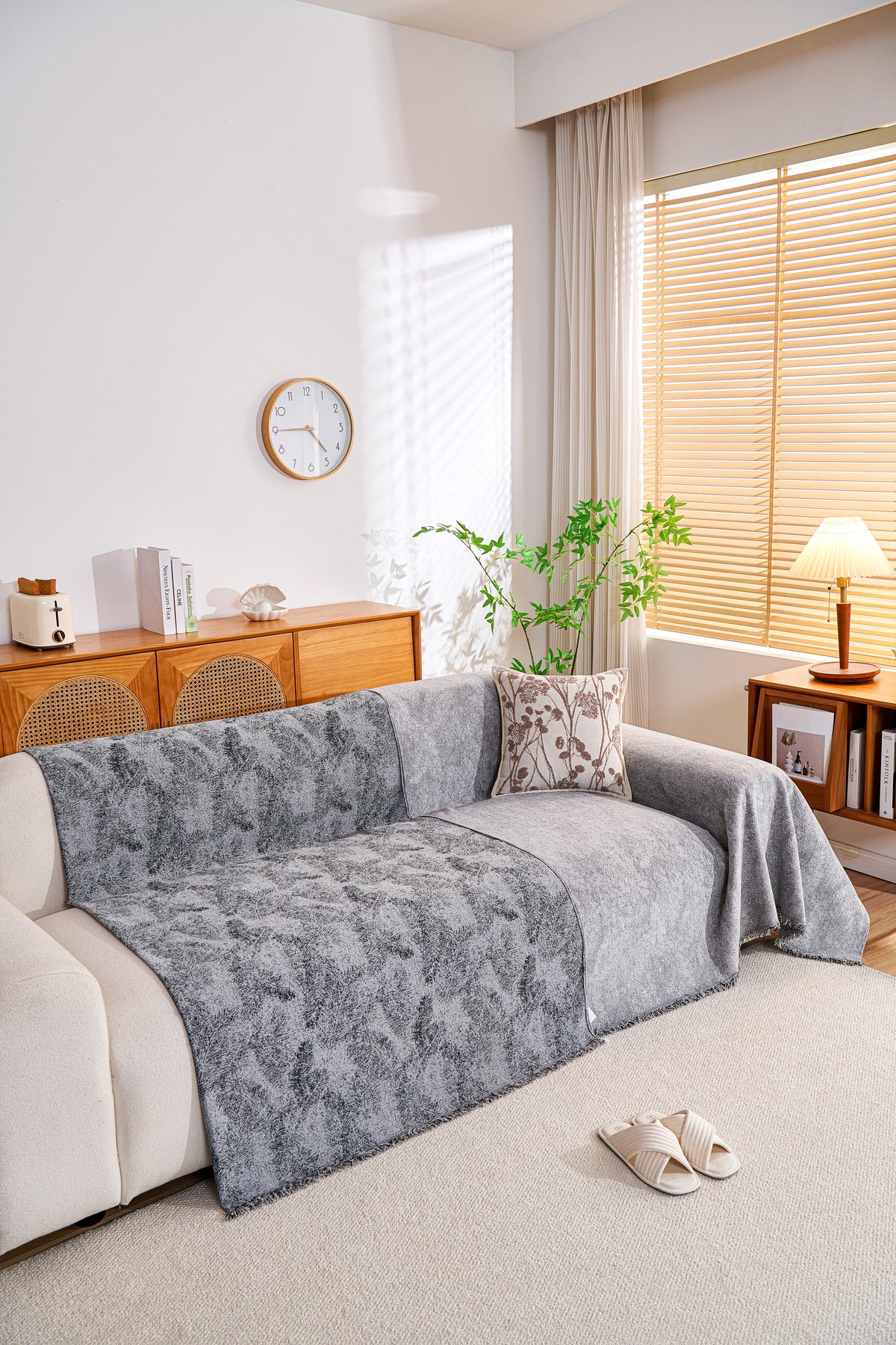Throw Blanket - Mistara - Space Grey