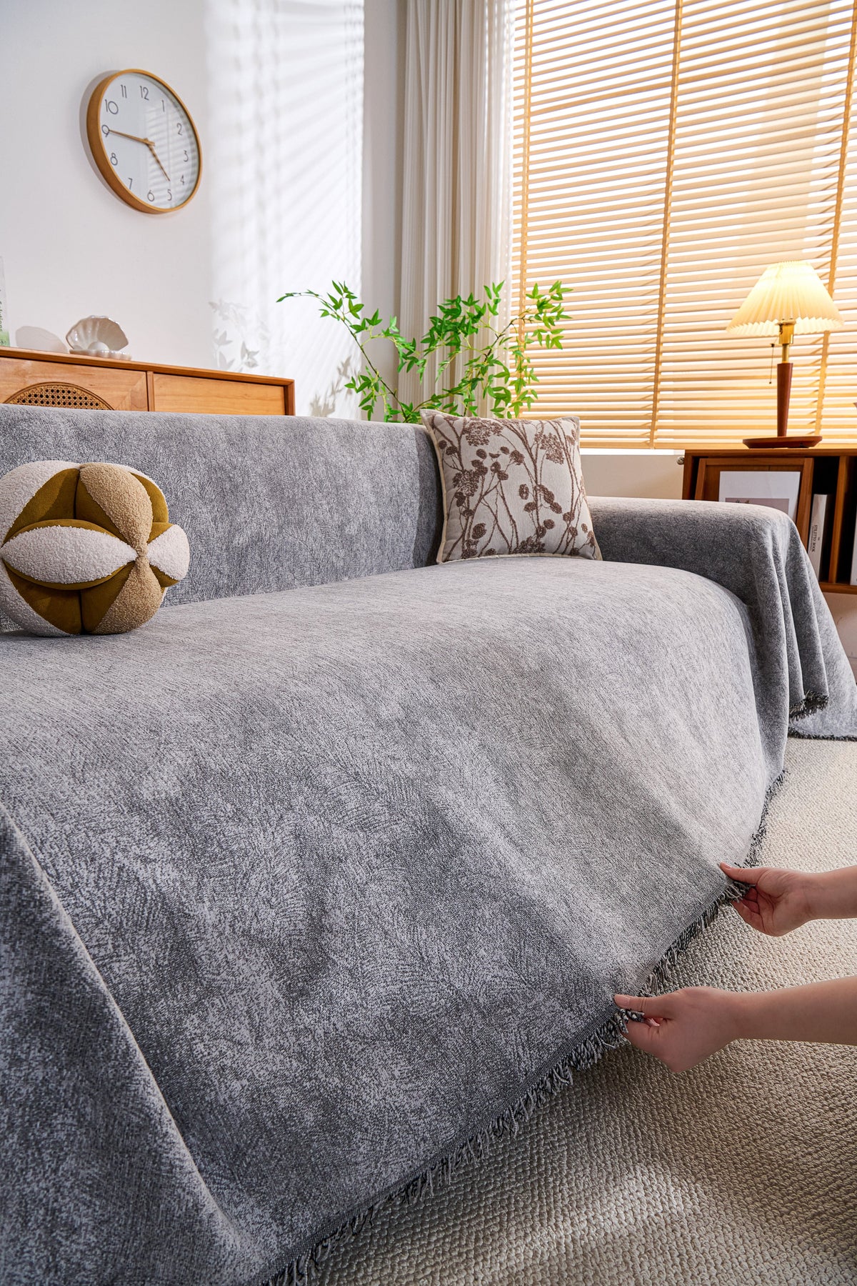 Throw Blanket - Mistara - Space Grey