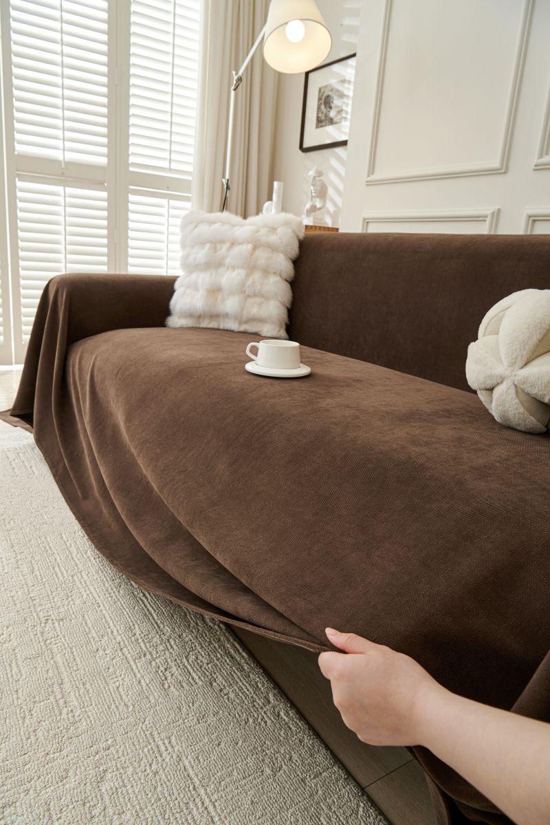 Throw Blanket - Norka - Espresso Brown