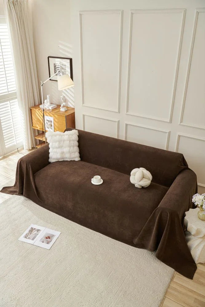 Throw Blanket - Norka - Espresso Brown