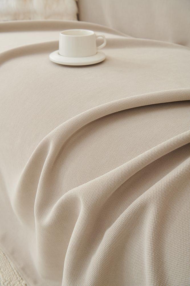 Throw Blanket - Norka - Moon Beige