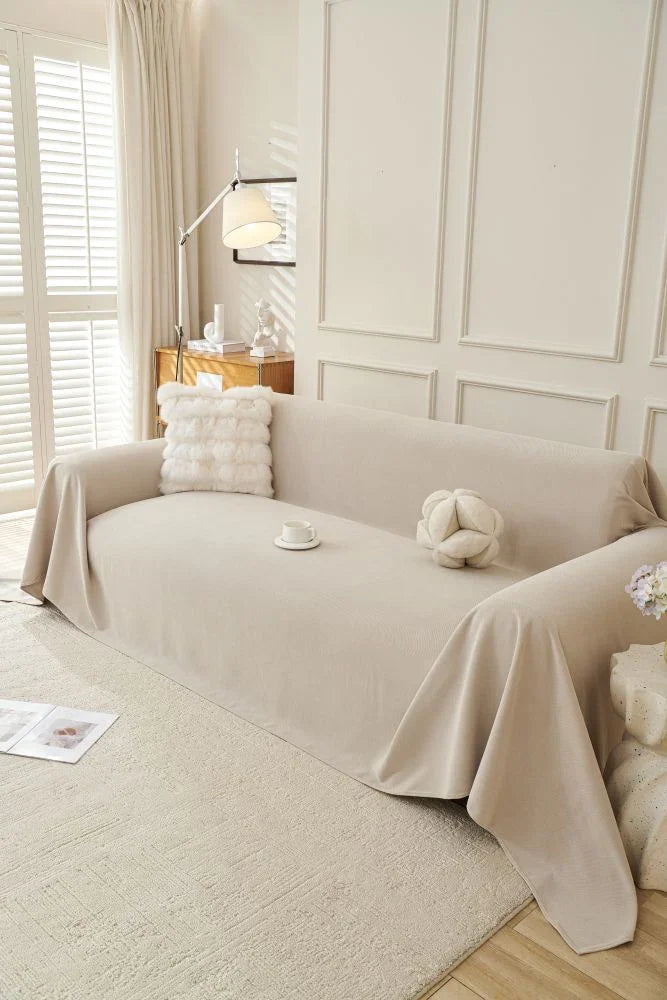 Throw Blanket - Norka - Moon Beige