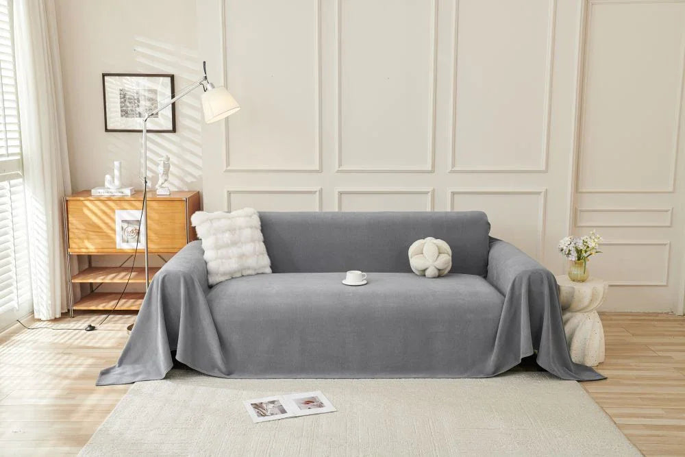 Throw Blanket - Norka - Shadow Grey