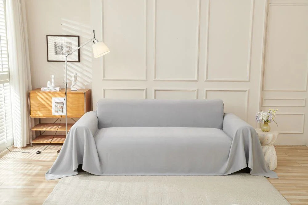 Throw Blanket - Norka - Silver Grey