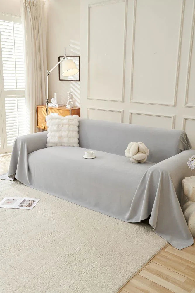 Throw Blanket - Norka - Silver Grey