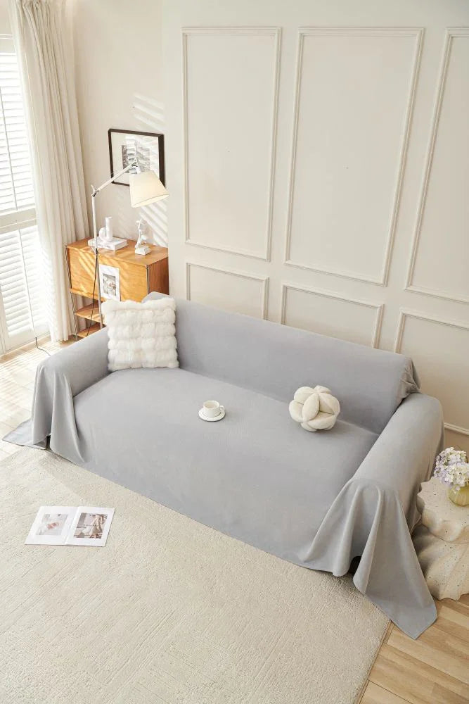 Throw Blanket - Norka - Silver Grey