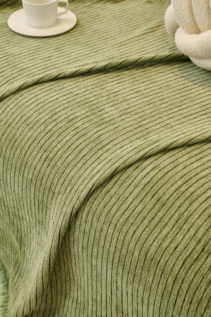 Throw Blanket - Pomelle - Green