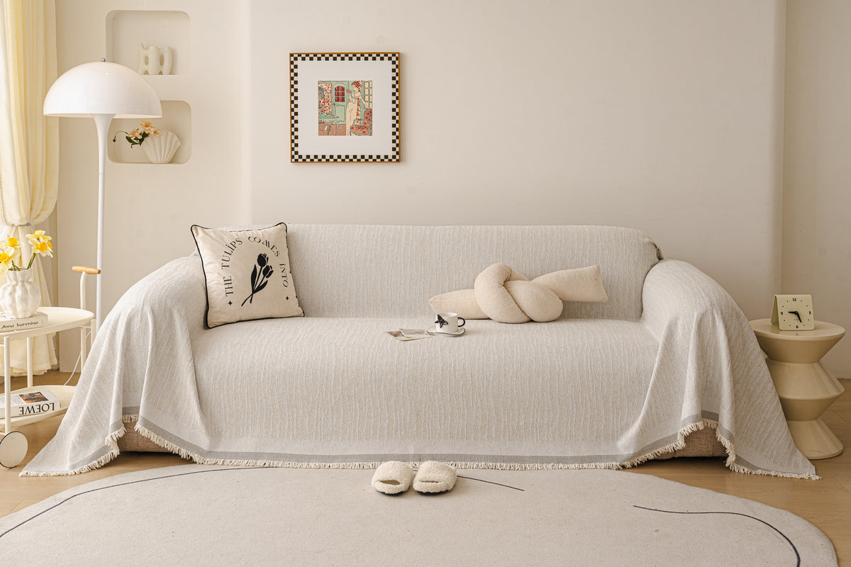 Throw Blanket - Serena - Beige