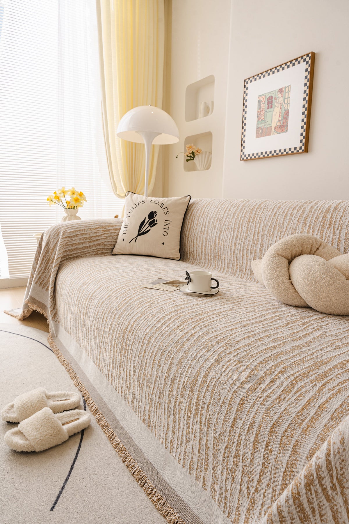 Throw Blanket - Serena - Brown