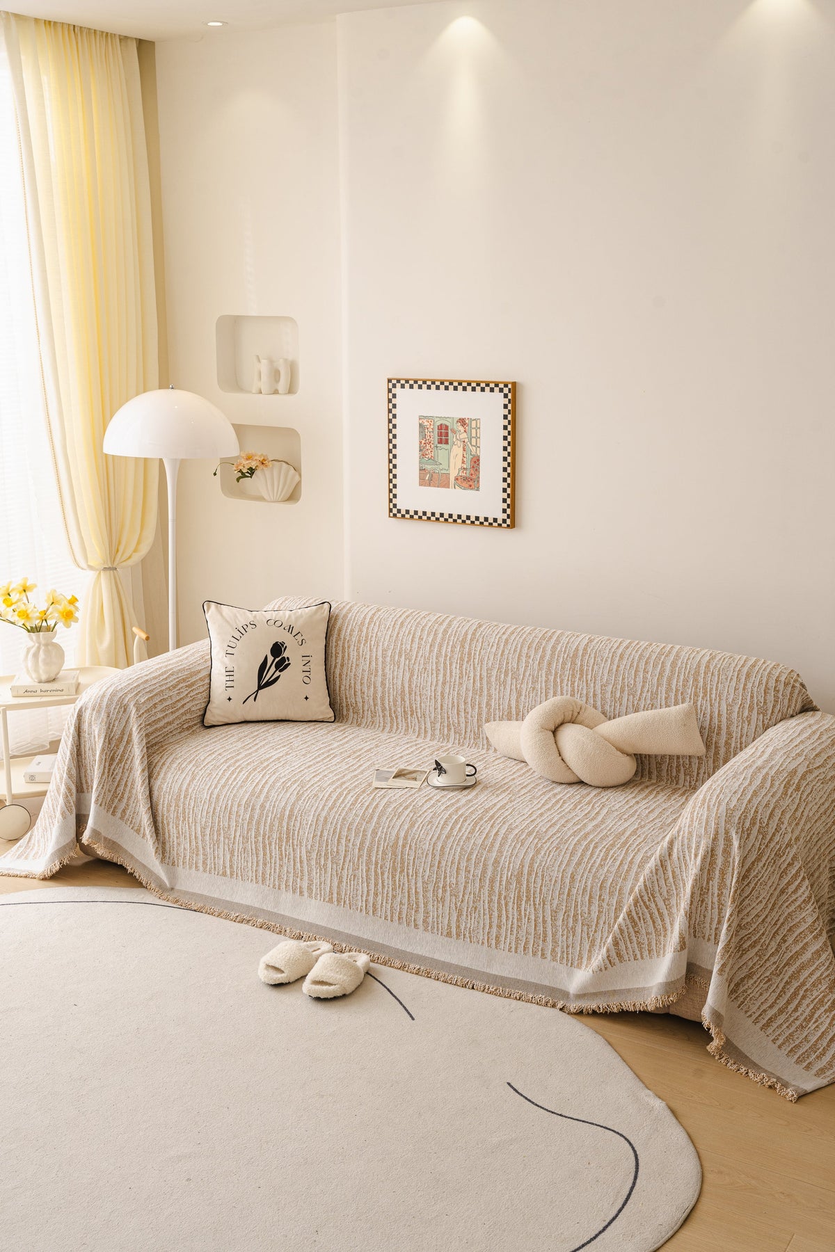 Throw Blanket - Serena - Brown