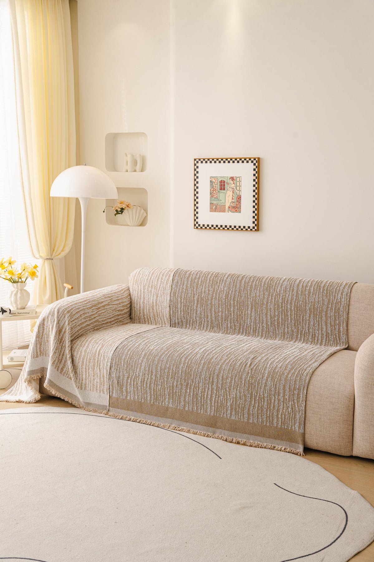 Throw Blanket - Serena - Brown