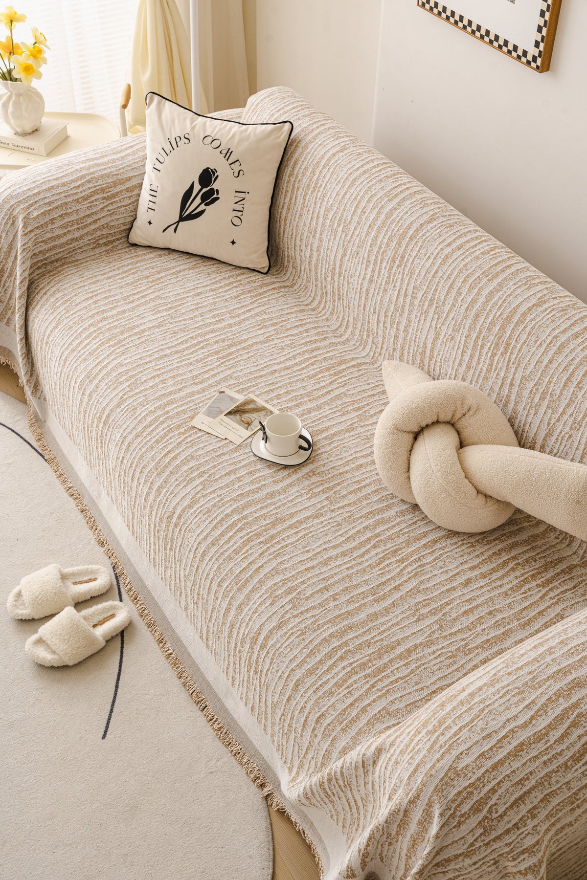 Throw Blanket - Serena - Brown
