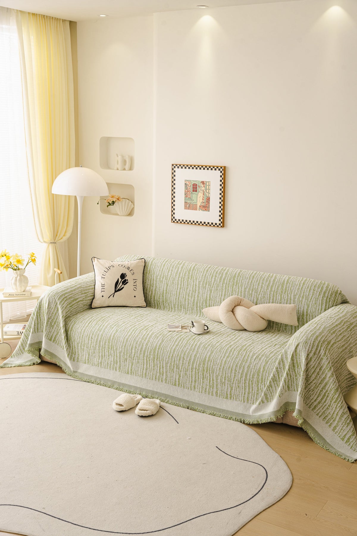 Throw Blanket - Serena - Green