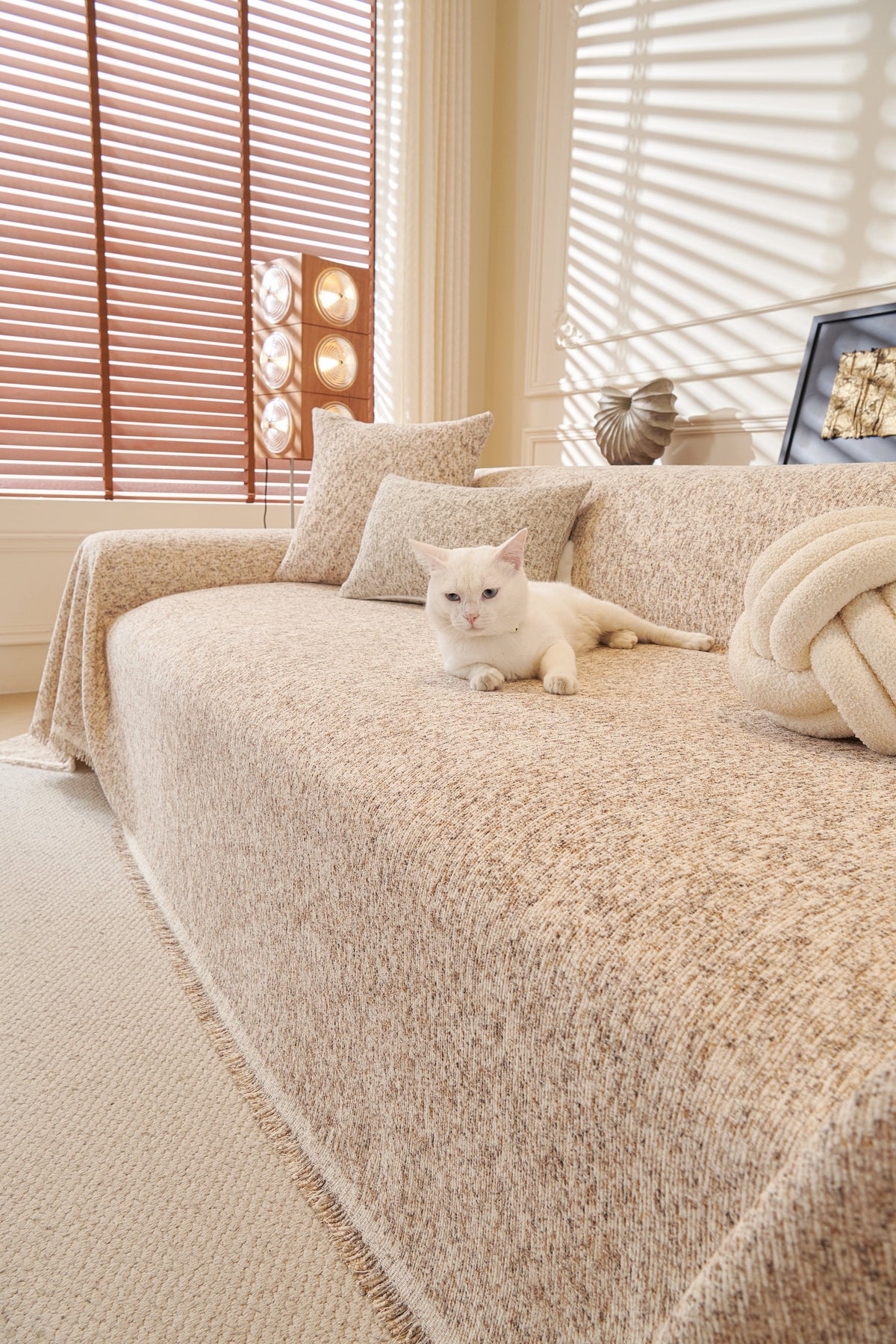 Throw Blanket - Tressa - Brown