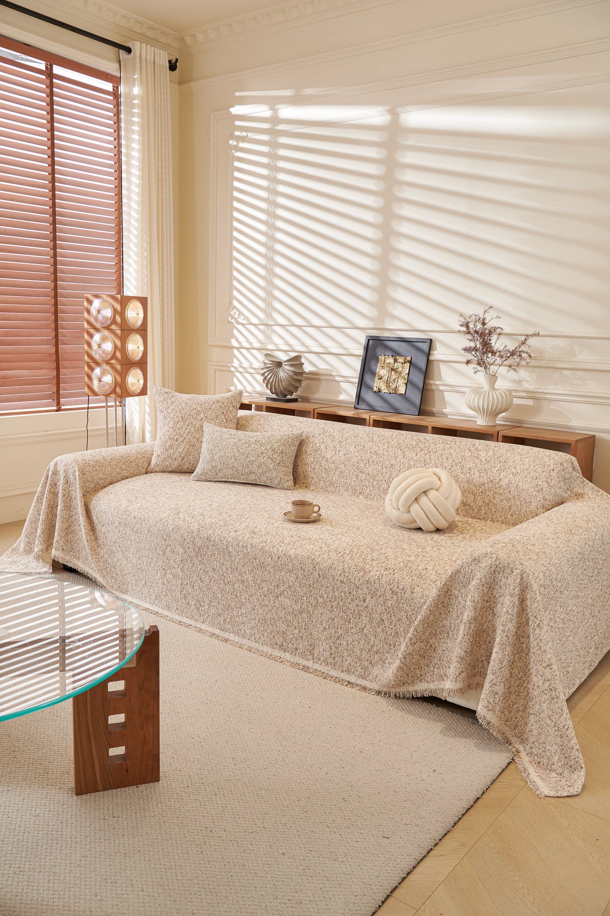 Throw Blanket - Tressa - Brown