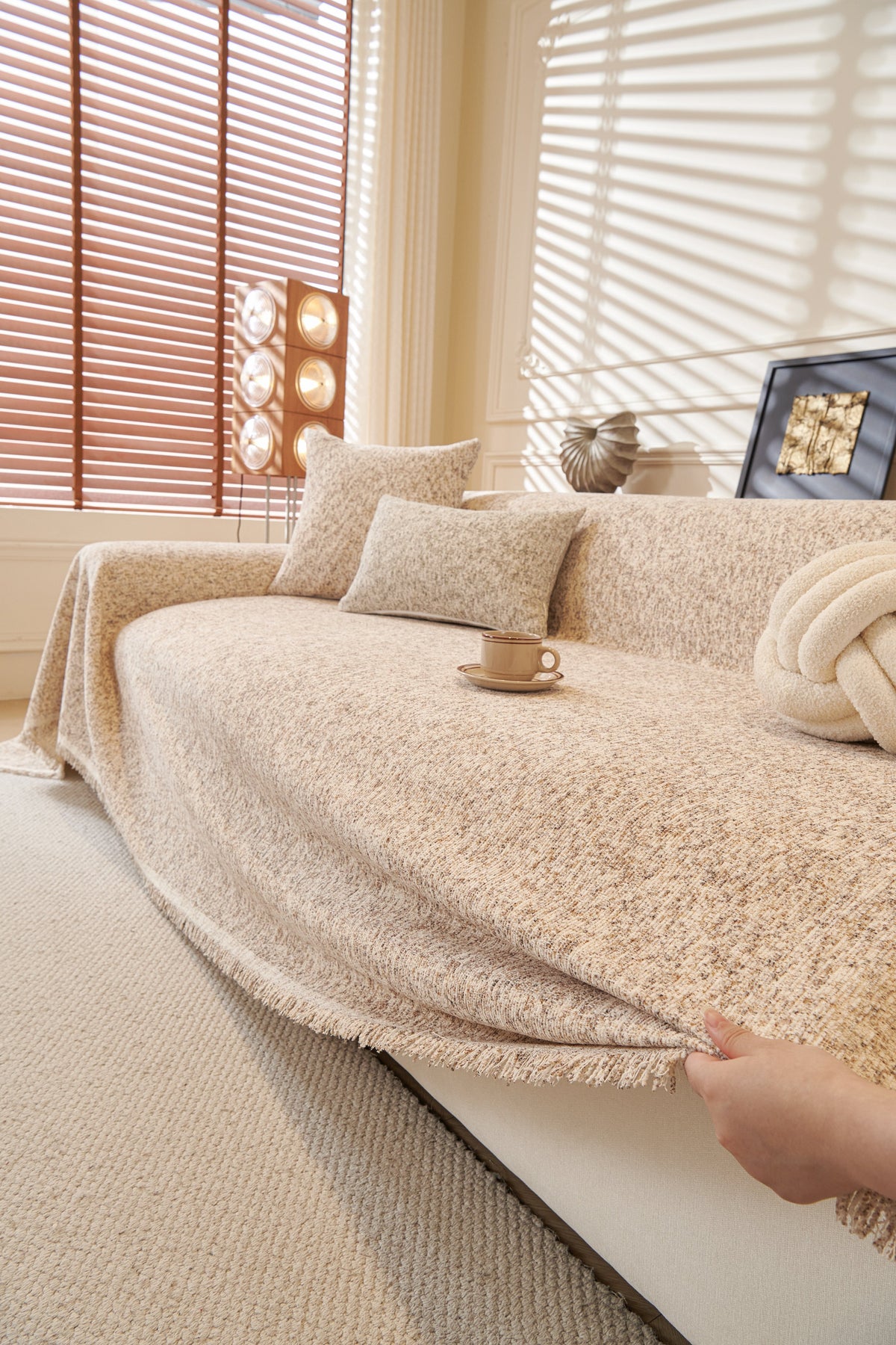 Throw Blanket - Tressa - Brown