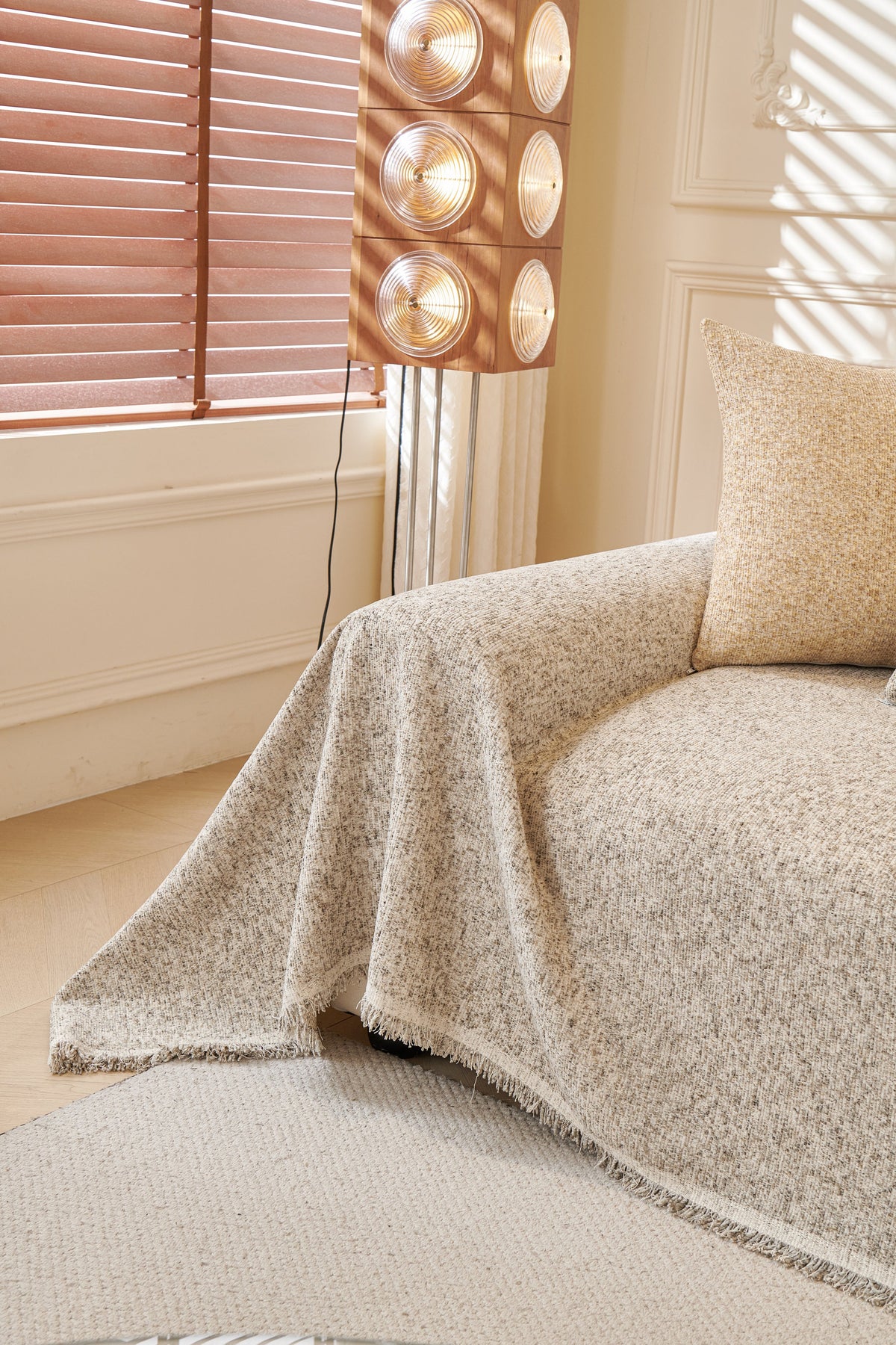 Throw Blanket - Tressa - Grey