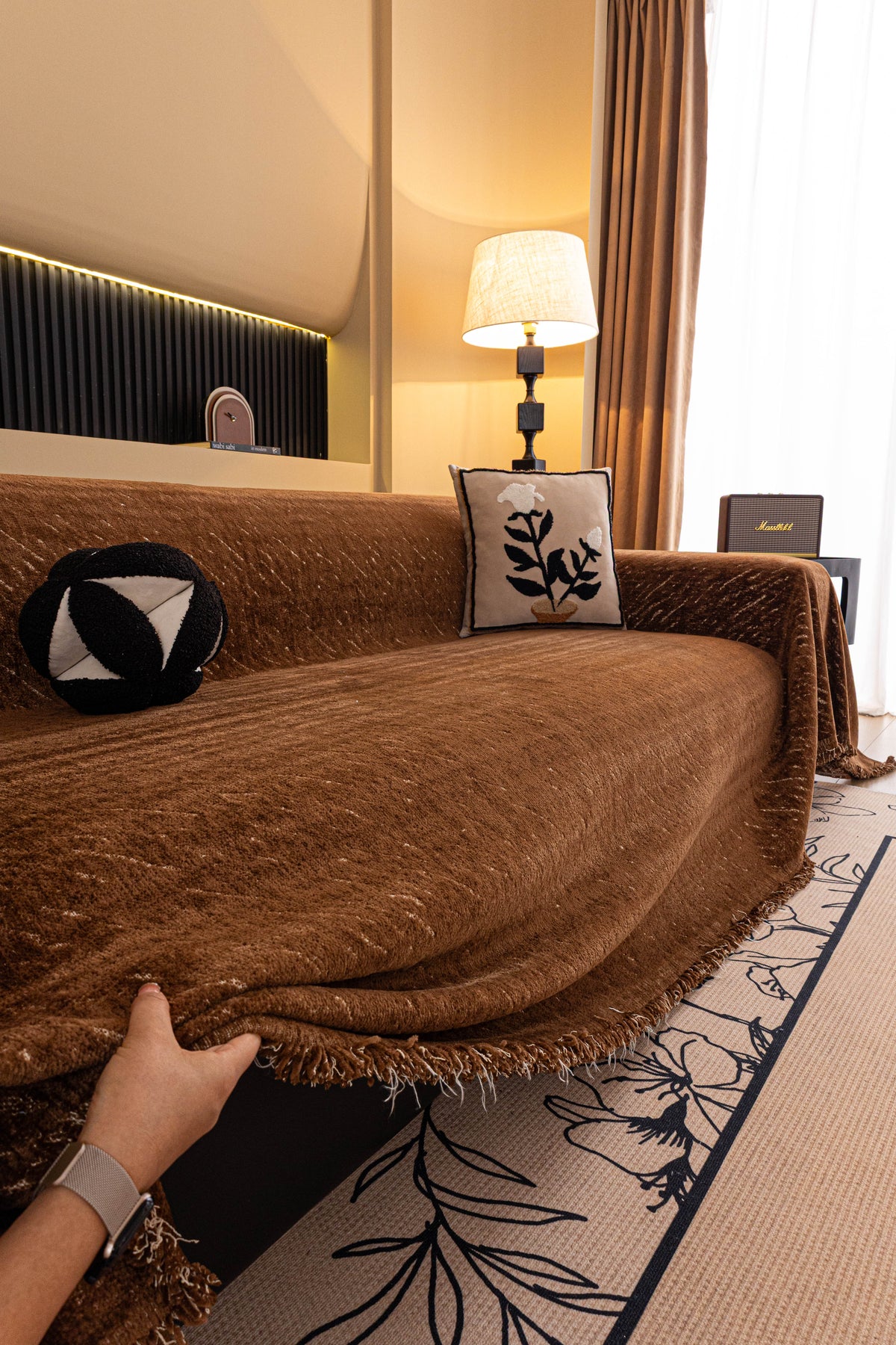 Throw Blanket - Velmora – Cocoa Brown