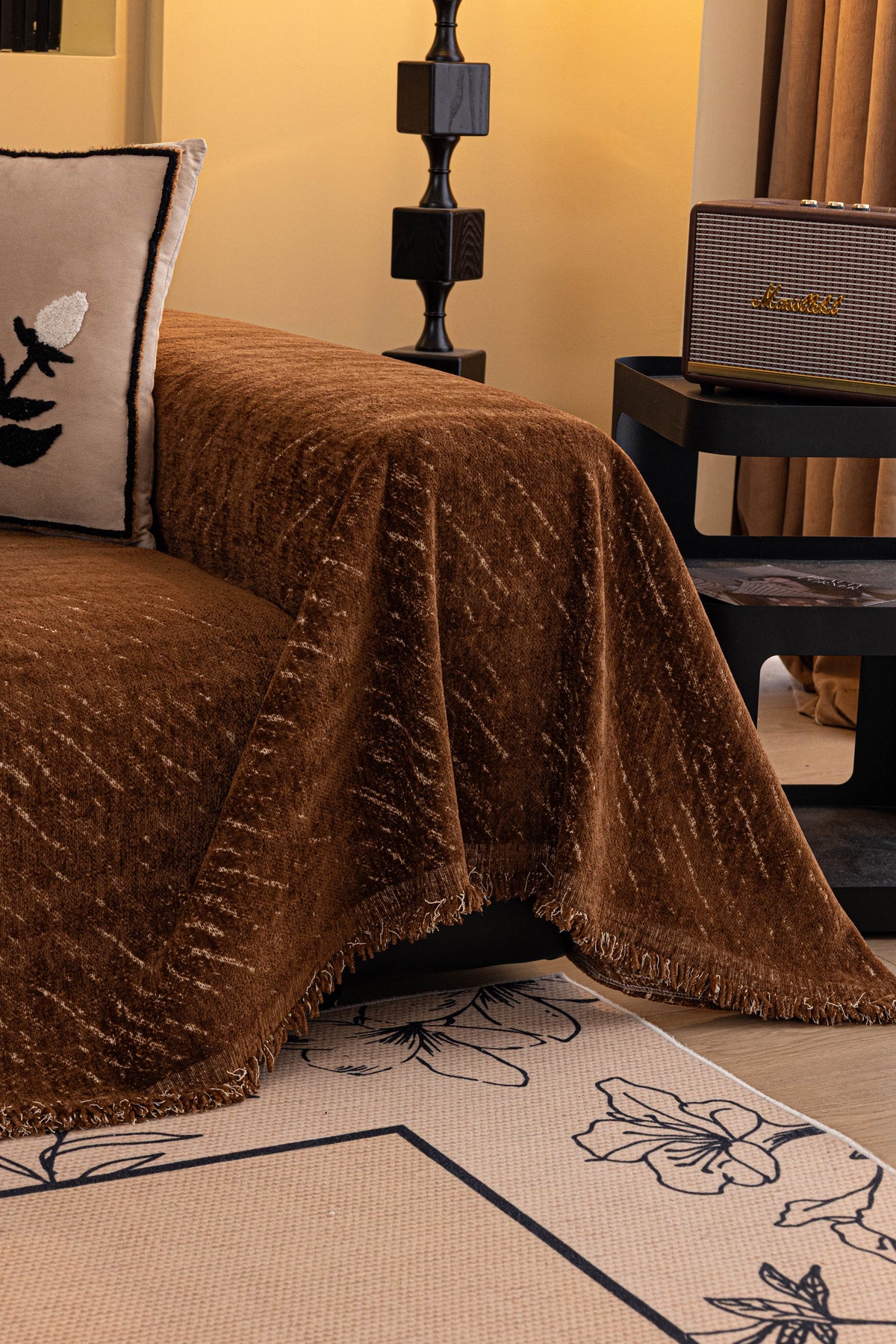 Throw Blanket - Velmora – Cocoa Brown