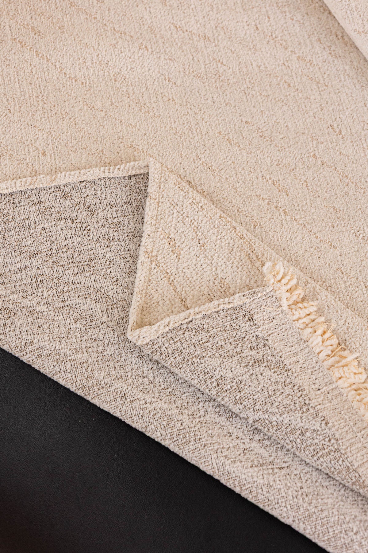 Throw Blanket- Velmora – Cream White