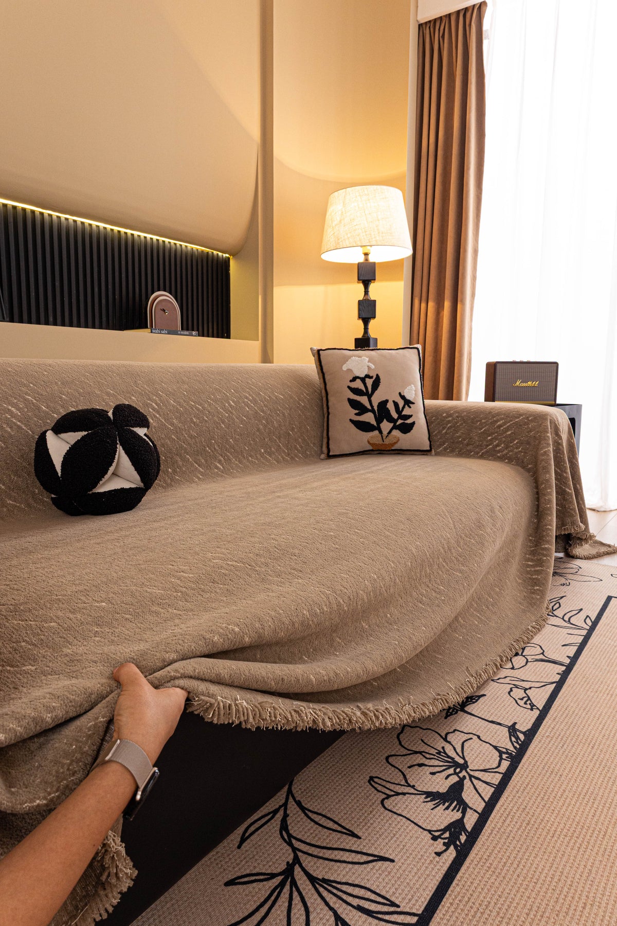 Throw Blanket - Velmora – Milk Tea