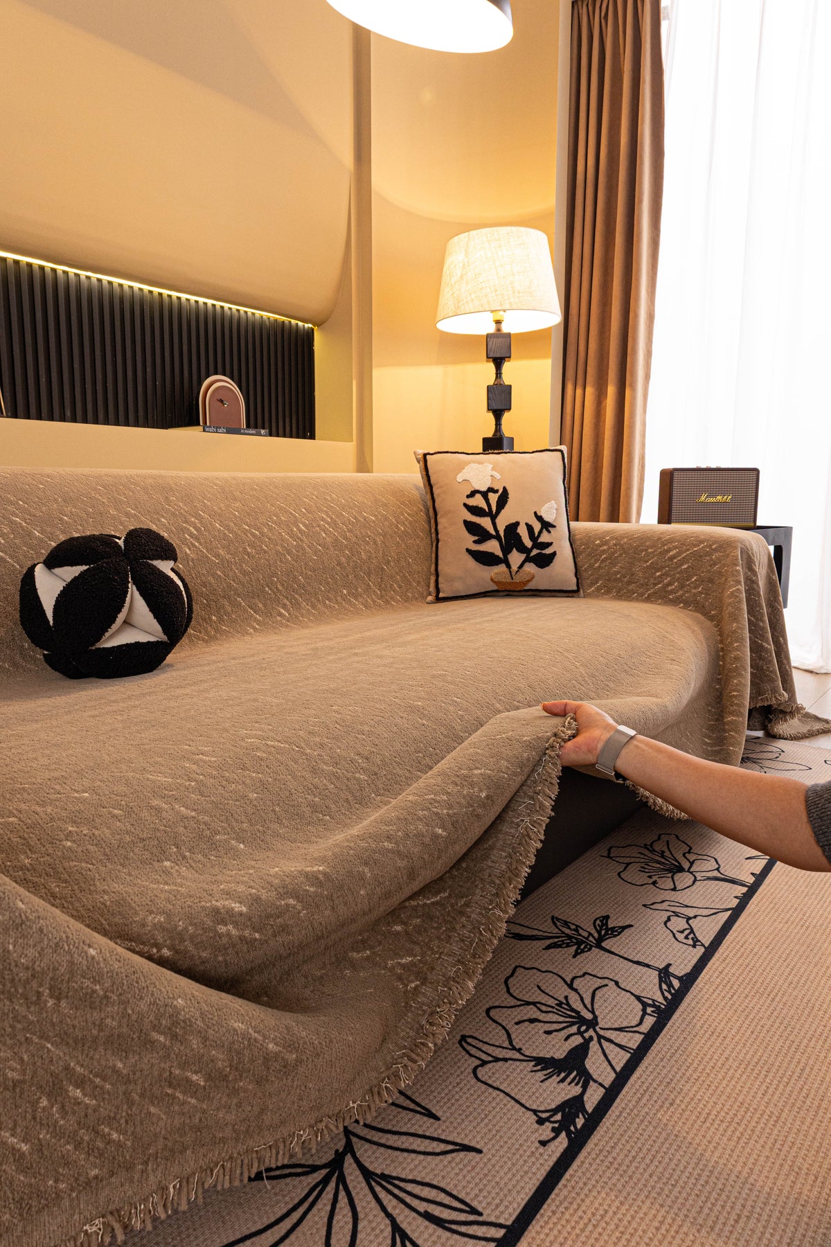 Throw Blanket - Velmora – Milk Tea