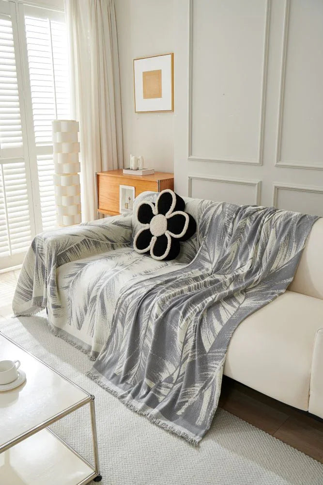 Throw Blanket - Yeluxe - Grey