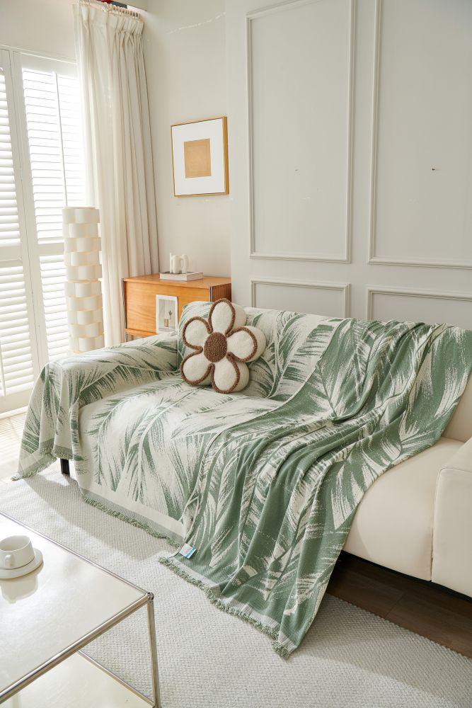 Throw Blanket - Yeluxe - Sage