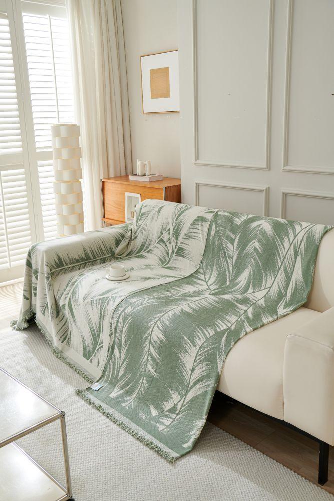 Throw Blanket - Yeluxe - Sage