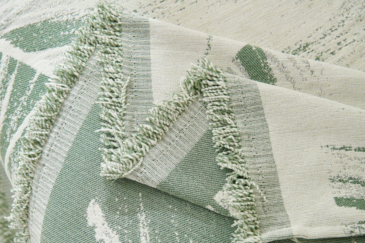 Throw Blanket - Yeluxe - Sage