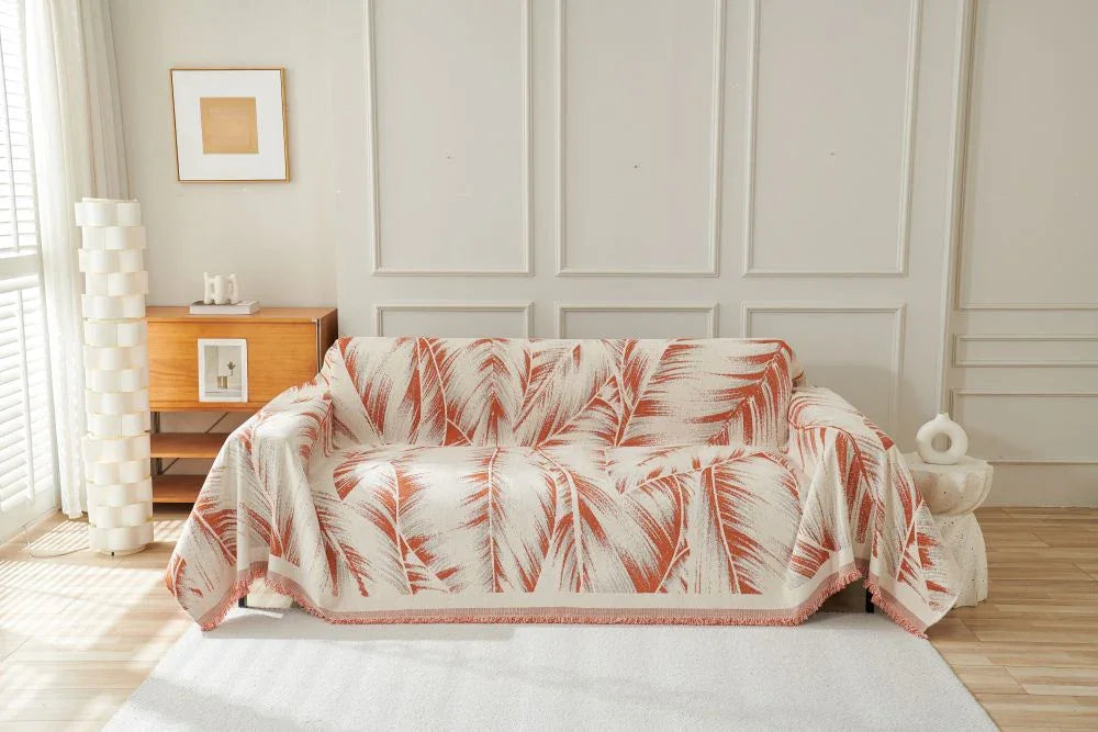 Throw Blanket - Yeluxe - Terracotta