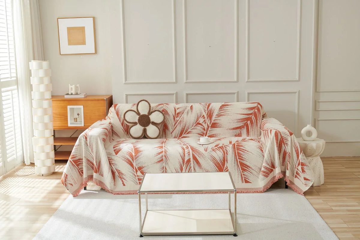 Throw Blanket - Yeluxe - Terracotta