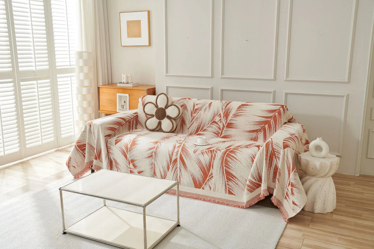Throw Blanket - Yeluxe - Terracotta