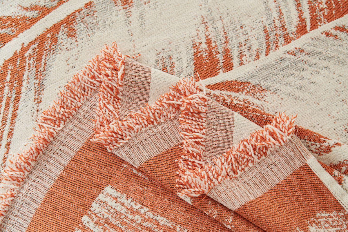 Throw Blanket - Yeluxe - Terracotta