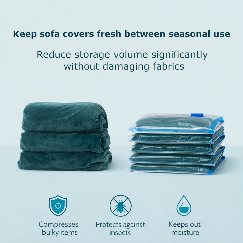 Vacuum Storage Bag · Clear