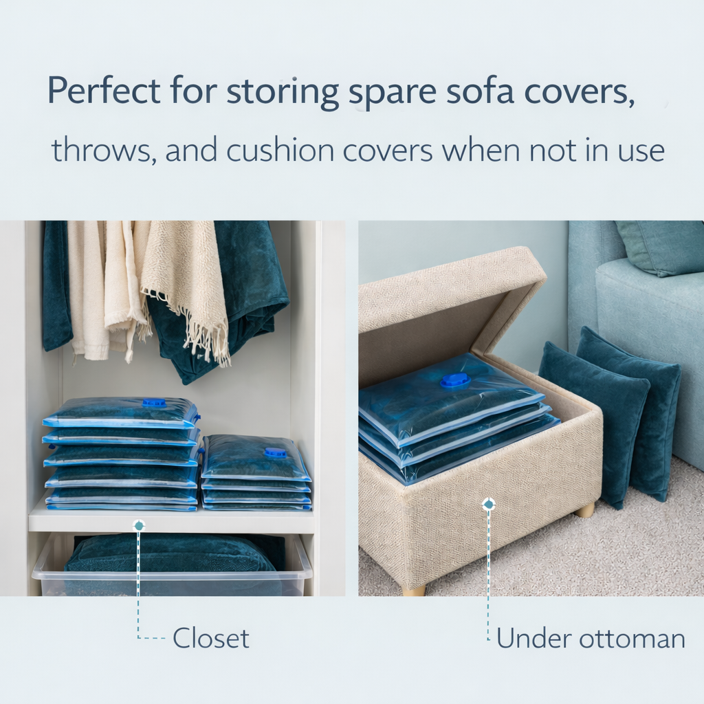 Vacuum Storage Bag · Clear