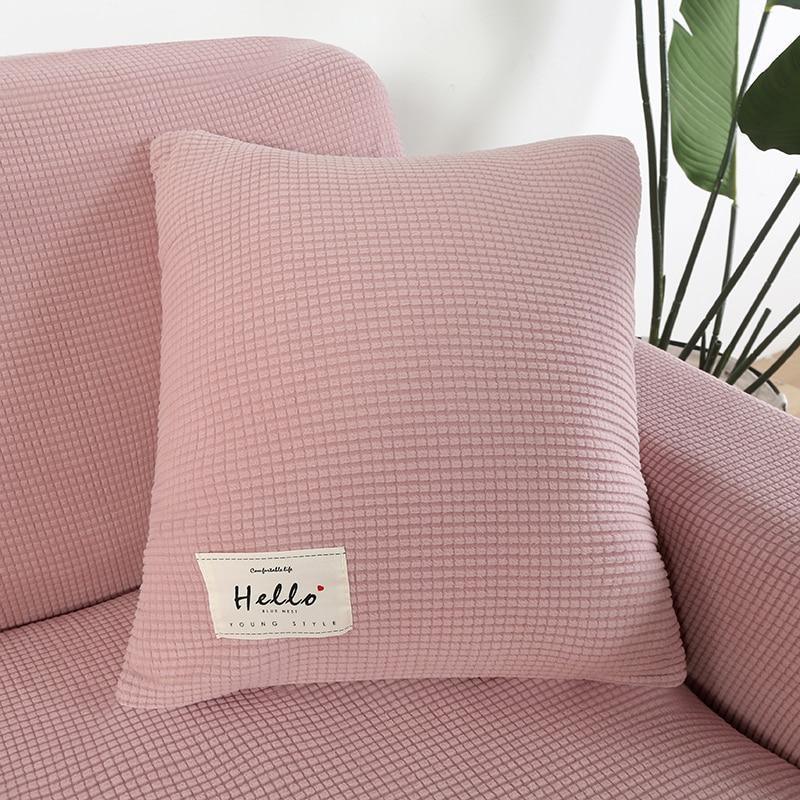 Cushion Cover - Jacquard - Pink
