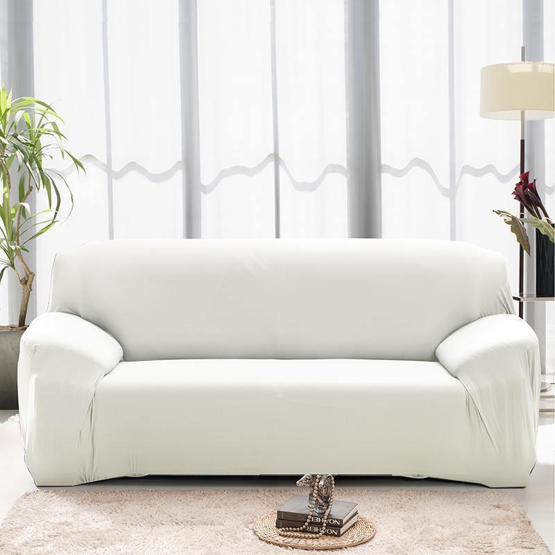 Couch Cover - Alabaster White - Adaptable & Expandable