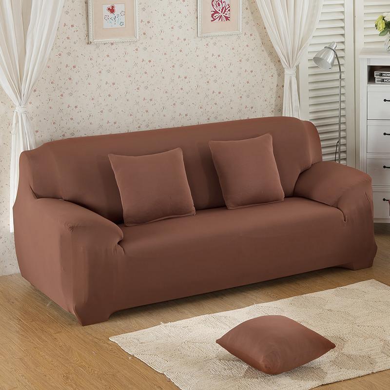 Couch Cover - Auburn Brown - Adaptable & Expandable