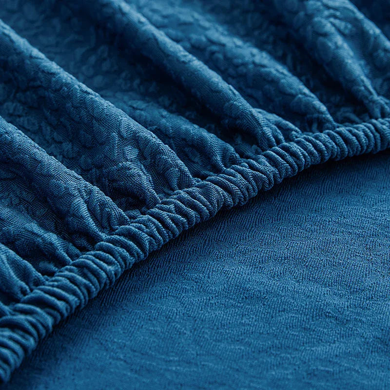 Couch Cover - Pebble-Textured - Bright Blue - Waterproof