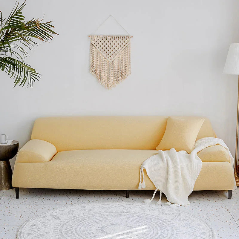 Couch Cover -Pebble-Textured - Goose Yellow - Waterproof