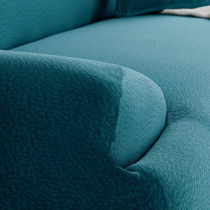 Couch Cover -Pebble-Textured - Indigo - Waterproof