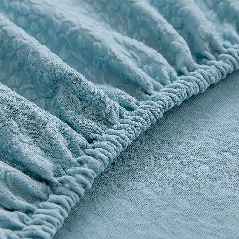 Couch Cover -Pebble-Textured - Light Blue - Waterproof