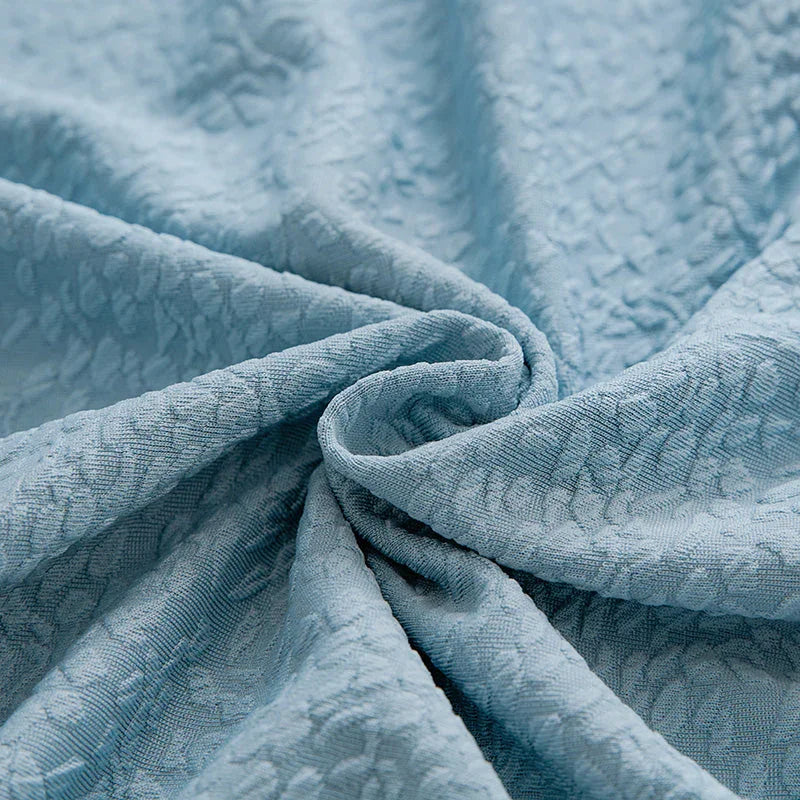 Couch Cover -Pebble-Textured - Light Blue - Waterproof