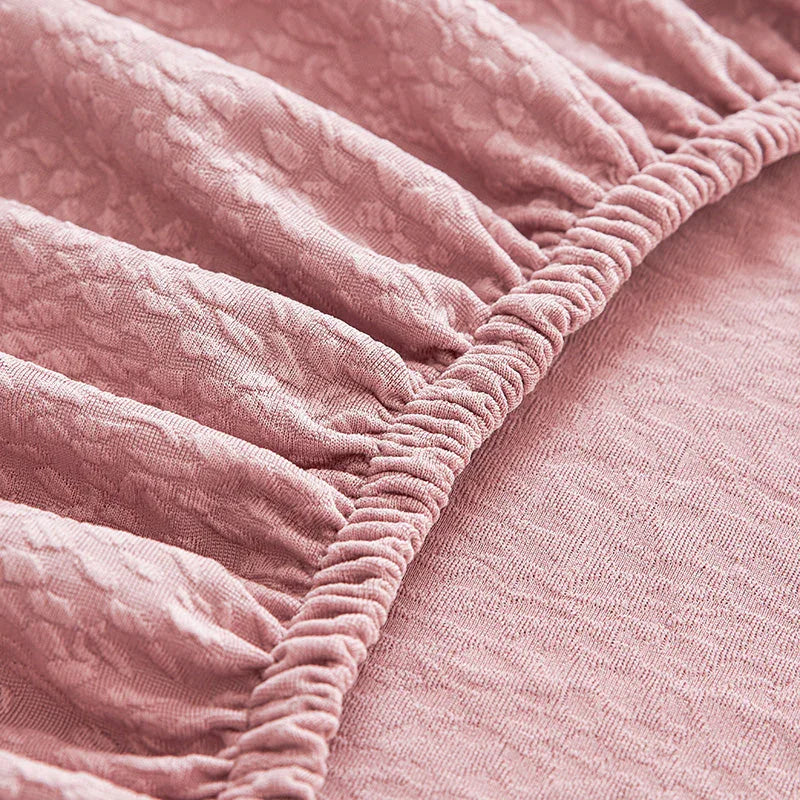 Couch Cover -Pebble-Textured - Mist Pink - Waterproof