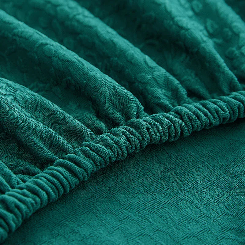 Couch Cover -Pebble-Textured - Pine Green - Waterproof