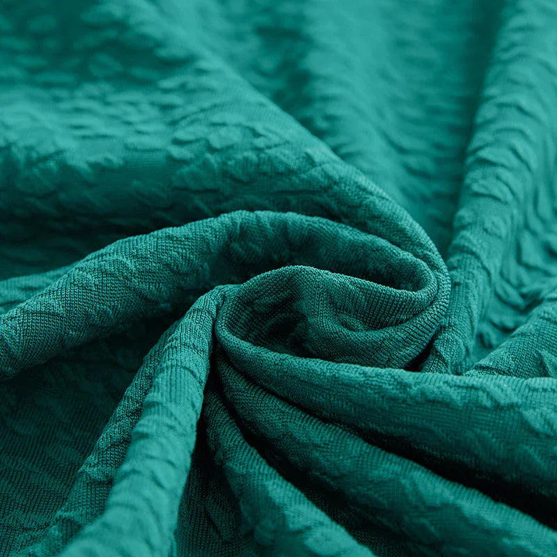 Couch Cover -Pebble-Textured - Pine Green - Waterproof