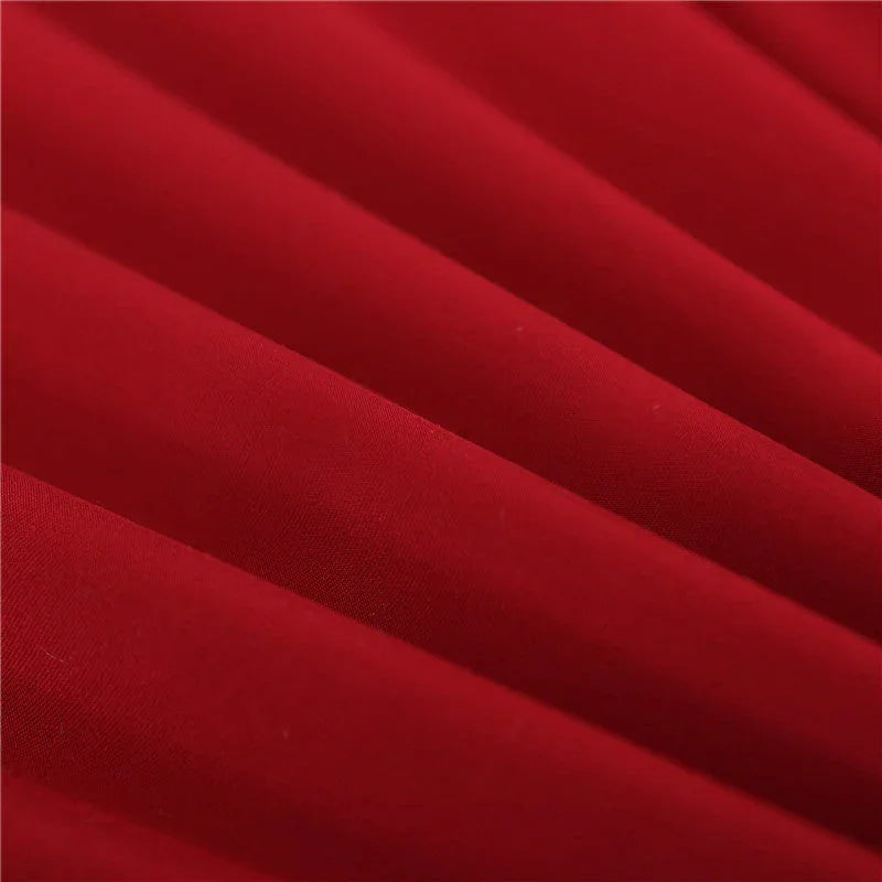 Couch Cover - Deep Red - Adaptable & Expandable